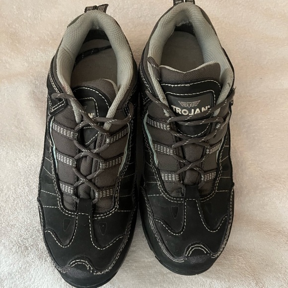 Trojan Safety Steel Toe Shoes Sz 5 - Picture 8 of 14